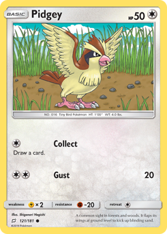 Pidgey (121/181) Team Up
