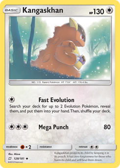 Kangaskhan (128/181) Team Up