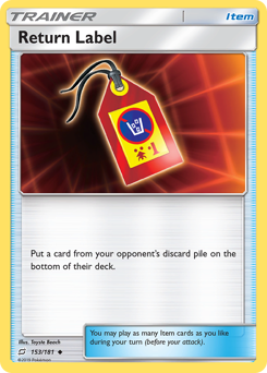 Return Label (153/181) Team Up