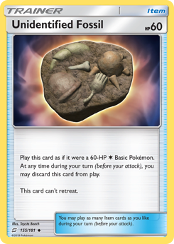 Unidentified Fossil (155/181) Team Up