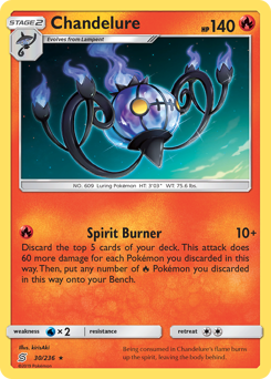 Chandelure (30/236) Unified Minds