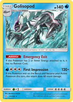 Golisopod (51/236) Unified Minds