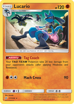 Lucario (117/236) Unified Minds