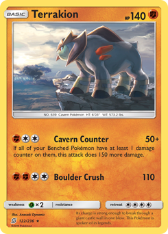 Terrakion (122/236) Unified Minds