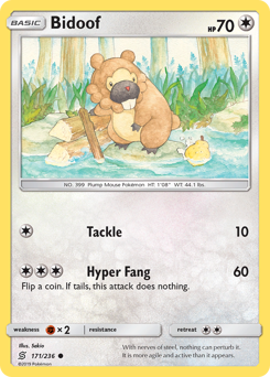 Bidoof (171/236) Unified Minds