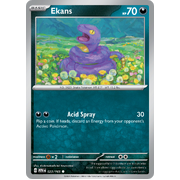 Ekans 023/165 Common Scarlet & Violet 151 Pokemon card Reverse Holo