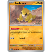 Sandshrew 027/165 Common Scarlet & Violet 151 Pokemon card