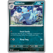 Nidorina 030/165 Uncommon Scarlet & Violet 151 Pokemon card Reverse Holo