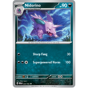 Nidorino 033/165 Uncommon Scarlet & Violet 151 Pokemon card Reverse Holo