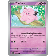 Clefairy 035/165 Common Scarlet & Violet 151 Pokemon card Reverse Holo