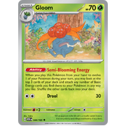 Gloom 044/165 Uncommon Scarlet & Violet 151 Pokemon card