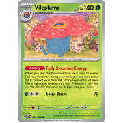 Vileplume 045/165 Rare Scarlet & Violet 151 Pokemon card Reverse Holo