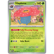 Vileplume 045/165 Rare Scarlet & Violet 151 Pokemon card