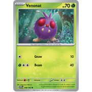 Venonat 048/165 Common Scarlet & Violet 151 Pokemon card Reverse Holo