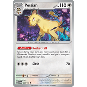 Persian 053/165 Uncommon Scarlet & Violet 151 Pokemon card Reverse Holo