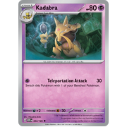 Kadabra 064/165 Uncommon Scarlet & Violet 151 Pokemon card Reverse Holo