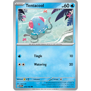 Tentacool 072/165 Common Scarlet & Violet 151 Pokemon card Reverse Holo