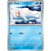 Seel 086/165 Common Scarlet & Violet 151 Pokemon card Reverse Holo