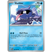 Shellder 090/165 Common Scarlet & Violet 151 Pokemon card Reverse Holo