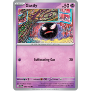 Reverse Holo Gastly 092/165 Common Scarlet & Violet 151 Pokemon card