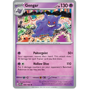 Gengar 094/165 Rare Scarlet & Violet 151 Pokemon card Reverse Holo