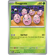 Reverse Holo Exeggcute 102/165 Common Scarlet & Violet 151 Pokemon card