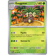Reverse Holo Exeggutor 103/165 Uncommon Scarlet & Violet 151 Pokemon card