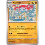 Marowak 105/165 Rare Scarlet & Violet 151 Pokemon card