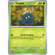 Tangela 114/165 Common Scarlet & Violet 151 Pokemon card