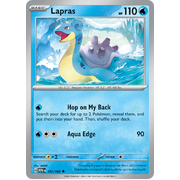 Lapras 131/165 Uncommon Scarlet & Violet 151 Pokemon card Reverse Holo