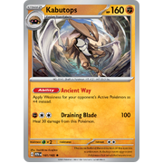 Reverse Holo Kabutops 141/165 Rare Scarlet & Violet 151 Pokemon card