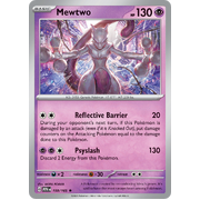 Mewtwo 150/165 Rare Scarlet & Violet 151 Pokemon card Reverse Holo