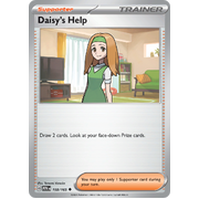 Reverse Holo Daisy's Help 158/165 Uncommon Scarlet & Violet 151 Pokemon card