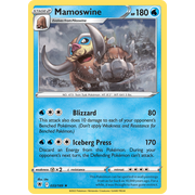 Reverse Holo Mamoswine Rare 033/189 Astral Radiance