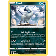Reverse Holo Absol Holo Rare 097/189 Astral Radiance