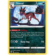 Reverse Holo Thievul Rare 104/189 Astral Radiance