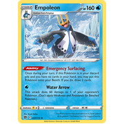 Rev Holo Empoleon Holo Rare 037/172 Brilliant Stars Singles
