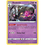 Rev Holo Dusknoir Holo Rare 062/172 Brilliant Stars Singles