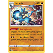 Rev Holo Lucario Holo Rare 079/172 Brilliant Stars Singles