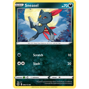 Rev Holo Sneasel Common 086/172 Brilliant Stars Singles