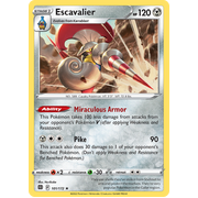 Rev Holo Escavalier Rare 101/172 Brilliant Stars Singles