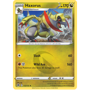 Rev Holo Haxorus Rare 112/172 Brilliant Stars Singles