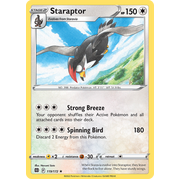 Rev Holo Staraptor Rare 119/172 Brilliant Stars Singles