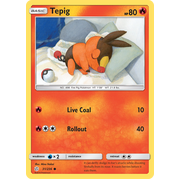 Reverse Holo Tepig (31/236) Cosmic Eclipse
