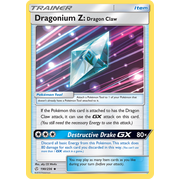 Reverse Holo Dragonium Z (Dragon Claw) (190/236) Cosmic Eclipse