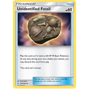 Reverse Holo Unidentified Fossil (207/236) Cosmic Eclipse