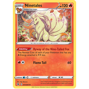 Reverse Holo Ninetales (31) Uncommon 031/264 Fusion Strike Singles