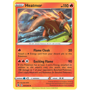 Reverse Holo Heatmor Uncommon 041/264 Fusion Strike Singles