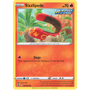 Reverse Holo Sizzlipede (47) Common 047/264 Fusion Strike Singles
