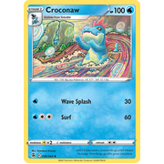 Reverse Holo Croconaw Uncommon 056/264 Fusion Strike Singles